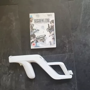 Resident Evil Darkside Chronicles Plus Zapper Gun and Nun Chuck Nintendo Wii - Picture 1 of 5