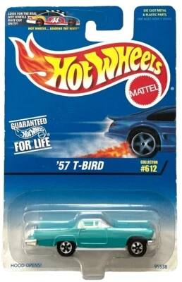 HOT WHEELS ‘57 THUNDERBIRD #612 VINTAGE 1996 - Image 1 of 2