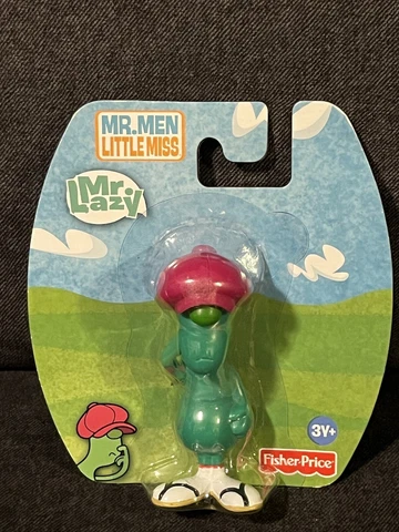 2009 Mr Lazy Figure Toy Figurine Fisher Price Mattel Mr Men Little Miss Show Cover