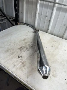 1970-1972 Honda CB100 H234-1) Exhaust Header Muffler Pipe Oem 1972 - Picture 1 of 9