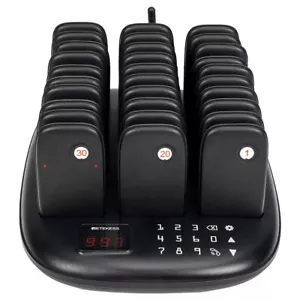 Retekess TD175P Restaurant Pager Calling Queuning System 30 Buzzer Cafe Bar Club - Picture 1 of 16