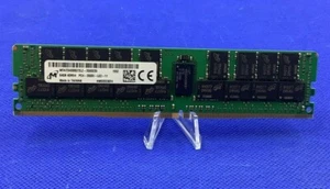 MTA72ASS8G72LZ-2G6D2 MICRON 64GO (1X64GO) 4DRX4 PC4-2666V MÉMOIRE - Photo 1/2