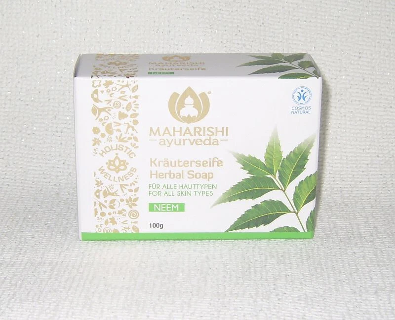 85,-Euro/kg   MAHARISHI  Kräuterseife NEEM 100 gr  Körperpflege   Hautpflege - Bild 1 von 1