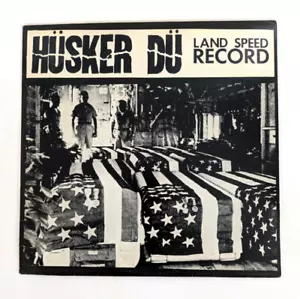 Hüsker Dü Land Speed Record 1981 Vinyl EX. COND. Original Pressing Bob Mould - Picture 1 of 6
