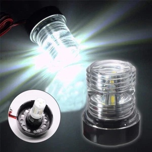 12V Weiß LED Navigationslichter Signalleuchten 360° Positionslicht Boot Yacht - Bild 1 von 6