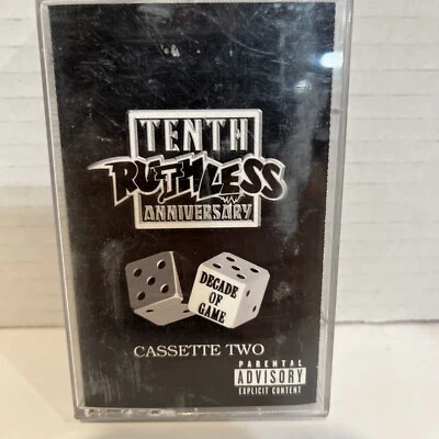 Ruthless Records Tenth Anniversary Compilation - Decade Of Game Cassette Two - Image 1 of 4