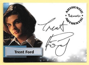 2005 Smallville Season 4 #A36 Trent Ford as Mikhail Mxyzptlk On Card Autograph