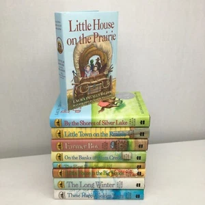 Little House On The Prairie Complete Book Set 9 Hardcover Books Lot 75th Anniv - Picture 1 of 12