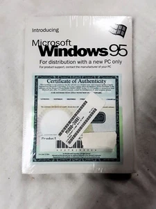 NEW Sealed Microsoft Windows 95 - Picture 1 of 2