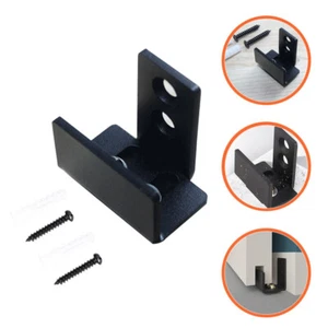 Scheunentor Bodenschiene barn door guide stoppers Stahl Boden Wand Tür Scheune - Bild 1 von 9