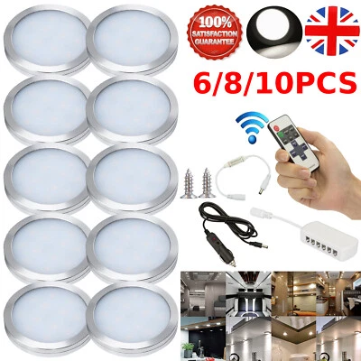 12V Interior LED Spot Lights Camper Van Caravan Motorhome light w/ Remote UK - Image 1 of 4