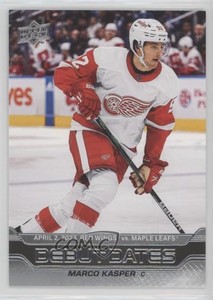 2023-24 Upper Deck Series 1 Debut Dates Marco Kasper #DD-24 Rookie RC