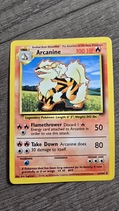 JUEGO BASE ARCANINE 23/102 POCO COMÚN POKEMON TCG VINTAGE - Imagen 1 de 2