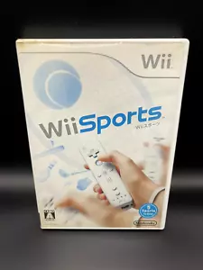 Wii Sports Nintendo Wii JAPAN Import REGION LOCKED US Seller CIB Complete - Picture 1 of 3