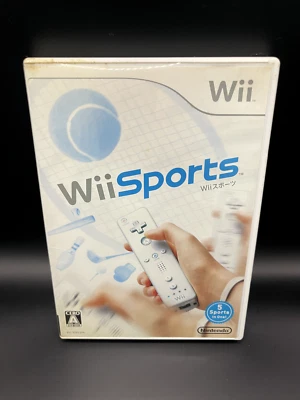 Wii Sports Nintendo Wii JAPAN Import REGION LOCKED US Seller CIB Complete  - Image 1 of 3