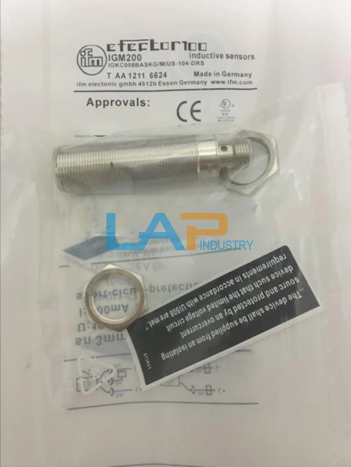 1PC New For IFM Proximity Switch IGM200 IGKC008BASKG/M/US-104-DRS - Image 1 of 1