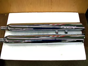 HARLEY-DAVIDSON SCREAMIN' EAGLE 2009-2016 FLHX FLTR CHROME TOURING MUFFLERS - Picture 1 of 15