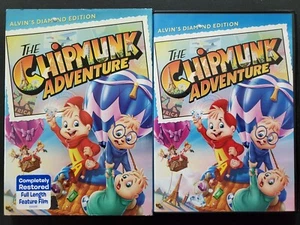 The Chipmunk Adventure w/ Slipcover (DVD, 2014 Alvin's Diamond Edition) 1987 OOP - Picture 1 of 3