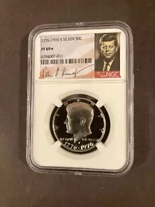 1976 S Kennedy Half Dollar 50c NGC PF69* ✯ STAR ✯ RARE SILVER Bicentennial - Picture 1 of 3