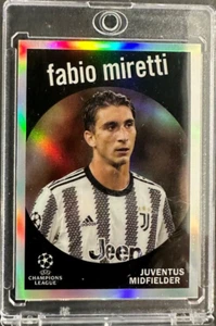 2022-23 Topps Chrome UEFA UCL Fabio Miretti Juventus Rookie 1959 Insert #59-10 - Picture 1 of 2