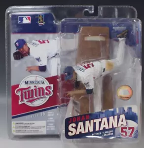 McFARLANE JOHAN SANTANA MINNESOTA TWINS SERIES 15 FIGURE MLB BASEBALL MIB - Picture 1 of 5
