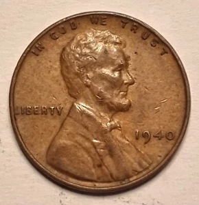 1940 US One Cent, No Mint Mark. Uncirculated nice coin - Picture 1 of 2