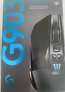 Mouse óptico inalámbrico para juegos Logitech G903 Hero velocidad de luz con sensor Hero 25K - Imagen 1 de 8