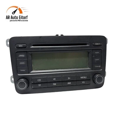 VW Golf V Blaupunkt Radio CD 1K0035186L - Bild 1 von 2