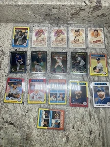 Misc Baseball 16 Card Lot Topps Heritage Topps chrome Allen And Ginter - Bild 1 von 2