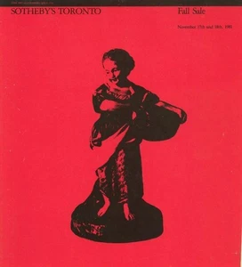 SOTHEBYS TORONTO: AUKTIONSKATALOG NOVEMBER 1981 HERBSTVERKAUF - Bild 1 von 4