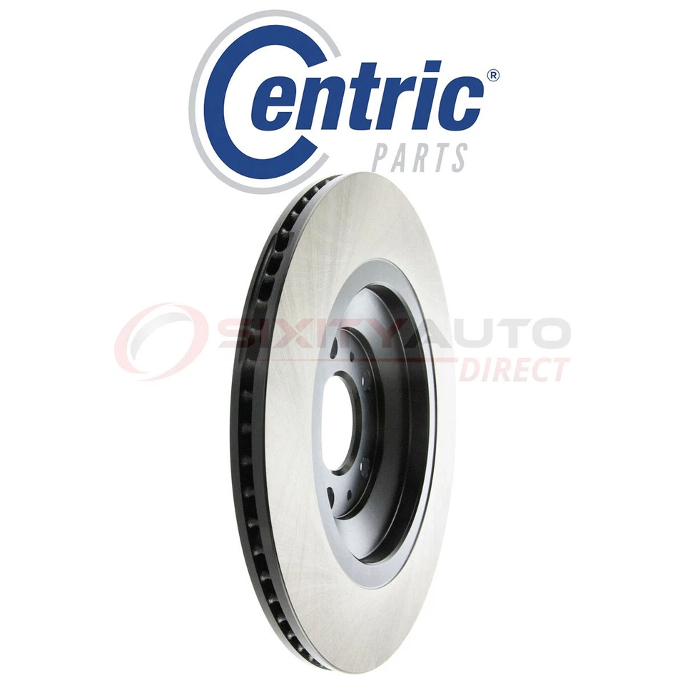 Centric High Carbon Alloy Disc Brake Rotor for 2005-2010 Audi A8 Quattro id Foto 1 de 4