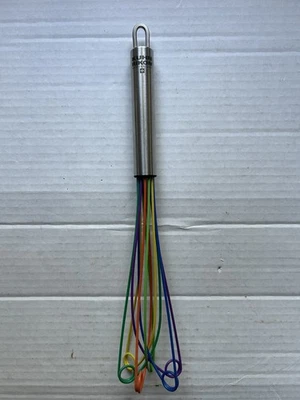 Batidor Mariposa Kuhn Rikon Recubierto de Silicona Colores Arco Iris 11 Pulgadas Foto 1 de 4