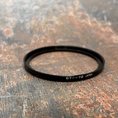 67-72mm Metal Step Up Ring Lens Adapter 67 Male to 72 Female Thread - Image 1 of 3