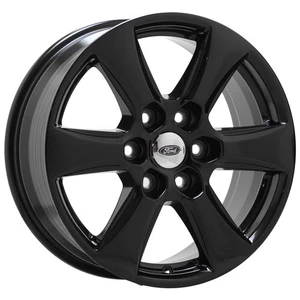 18" Ford F150 Truck Gloss Black wheel rim Factory OEM single 10168 EXCHANGE - Picture 1 of 7