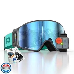 Multifunctional Smart Bluetooth Ski Goggles with Walkie-Talkie, R - Picture 1 of 5