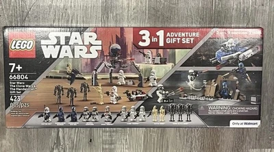 LEGO Star Wars The Clone Wars & The Mandalorian Gift Set 66804 3 Sets In 1 Box - Image 1 of 2