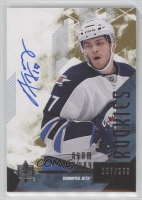 2014 Upper Deck Ultimate Collection Rookies /299 Adam Lowry #104 Rookie Auto RC - Image 1 of 2