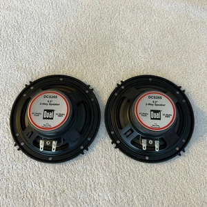 Haut-parleurs de voiture double DCS265 6,5" 2 voies noir rouge taille unique - Photo 1/8