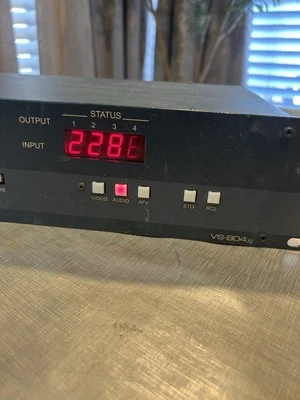 KRAMER VS-804XL 8X4 VIDEO/AUDIO MATRIX SWITCHER - Image 1 of 4