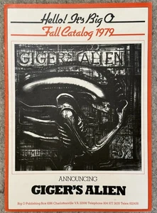 Fall 1979 Big O Publishing Catalog feat. Giger’s Alien & Necronomicon - HTF! - Foto 1 di 10