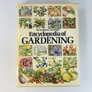 The Marshall Cavendish Encyclopaedia Of Gardening 1980 Vintage Hardcover Book - Foto 1 di 16