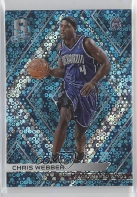 2017-18 Panini Spectra Neon Blue Prizm /99 Chris Webber #96 HOF - Image 1 of 2