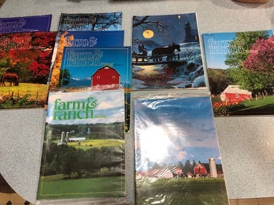 Farm And Ranch Living Magazine (9) 1987, 1988, 1990, 91, 92 & 93  Farming Life - Image 1 of 4