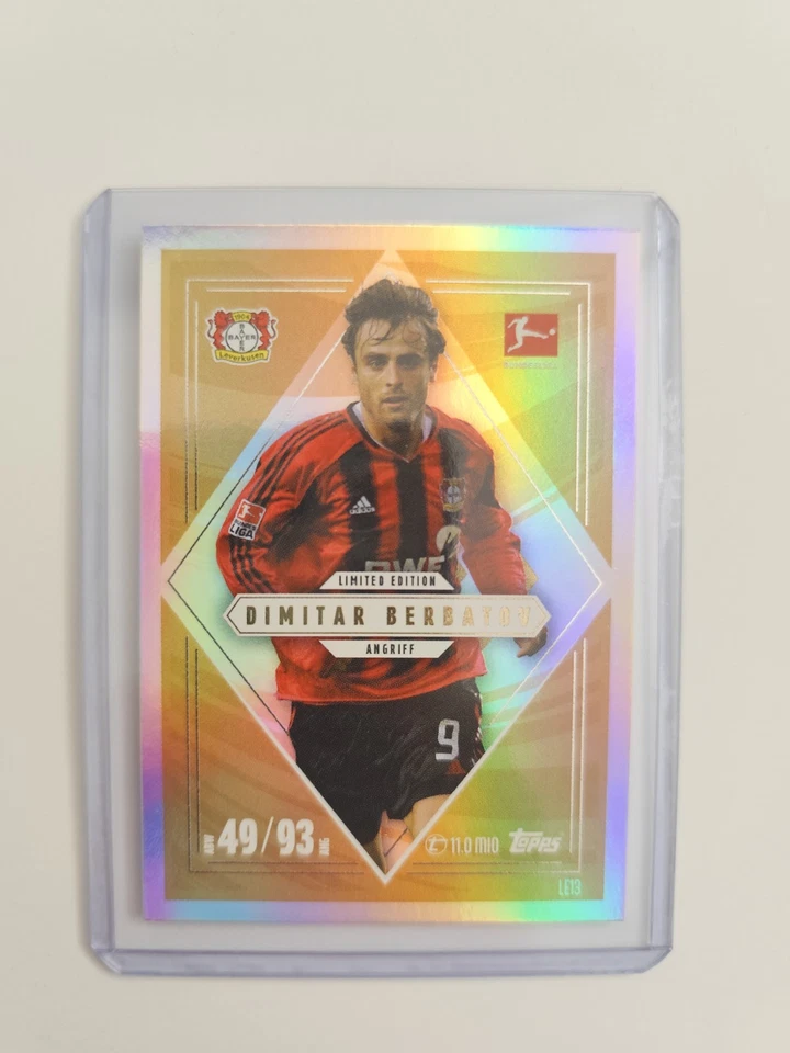 Match Attax Bundesliga 25/26 Berbatov Limited Edition Leverkusen LE13 2025/26 - Image 1 of 1