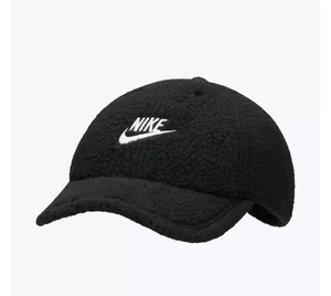 Nike Sportswear Sherpa Club Adjustable Cap Schwarz M/L FJ8629-010 - Bild 1 von 6