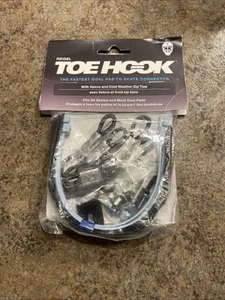 Neu Zehenhaken Hockey Goalie Skates Pads Tiedown System String Komplettset System - Bild 1 von 2