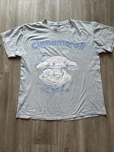 Camiseta Cinnamoroll by Sanrio Mujer Talla Grande Azul Claro Estampado Gráfico Algodón - Imagen 1 de 8