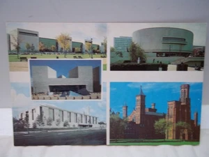 Vintage Postcard Museums On The Mall Washington D.C. - Imagen 1 de 2