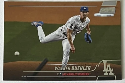2022 Topps Stadium Club #122 Walker Buehler Los Angeles Dodgers - Image 1 of 2