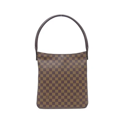 echt LOUIS VUITTON Damier Looping GM N51144 Schultertasche #270-004-124-3593 - Bild 1 von 4
